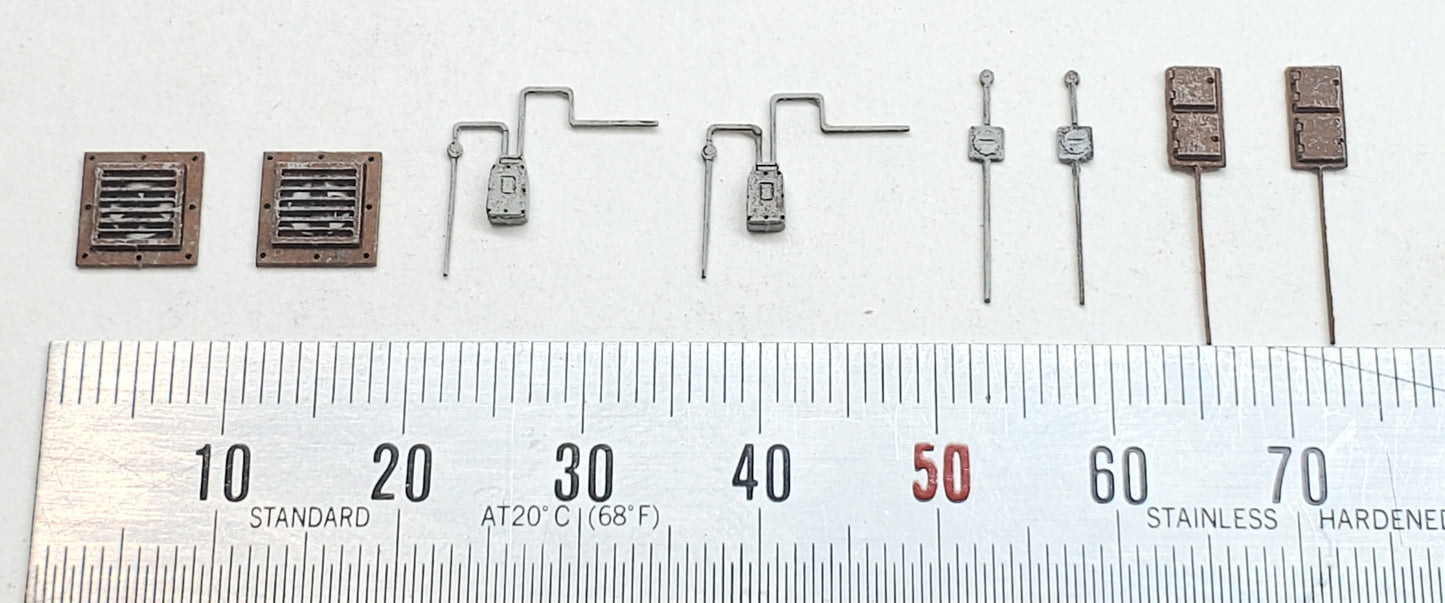 N Scale - Wall Detail Kit - ITLA