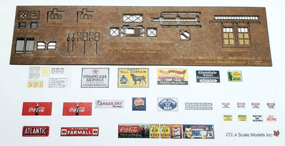 N Scale - Wall Detail Kit - ITLA