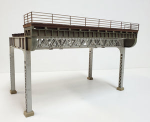 HO/N - Elevated Station Platform - Open Top Wood Deck - ITLA
