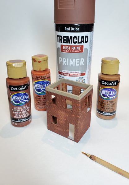 WKRB Radio Transmitter Building Kit - HO Scale Kit Bundle - ITLA