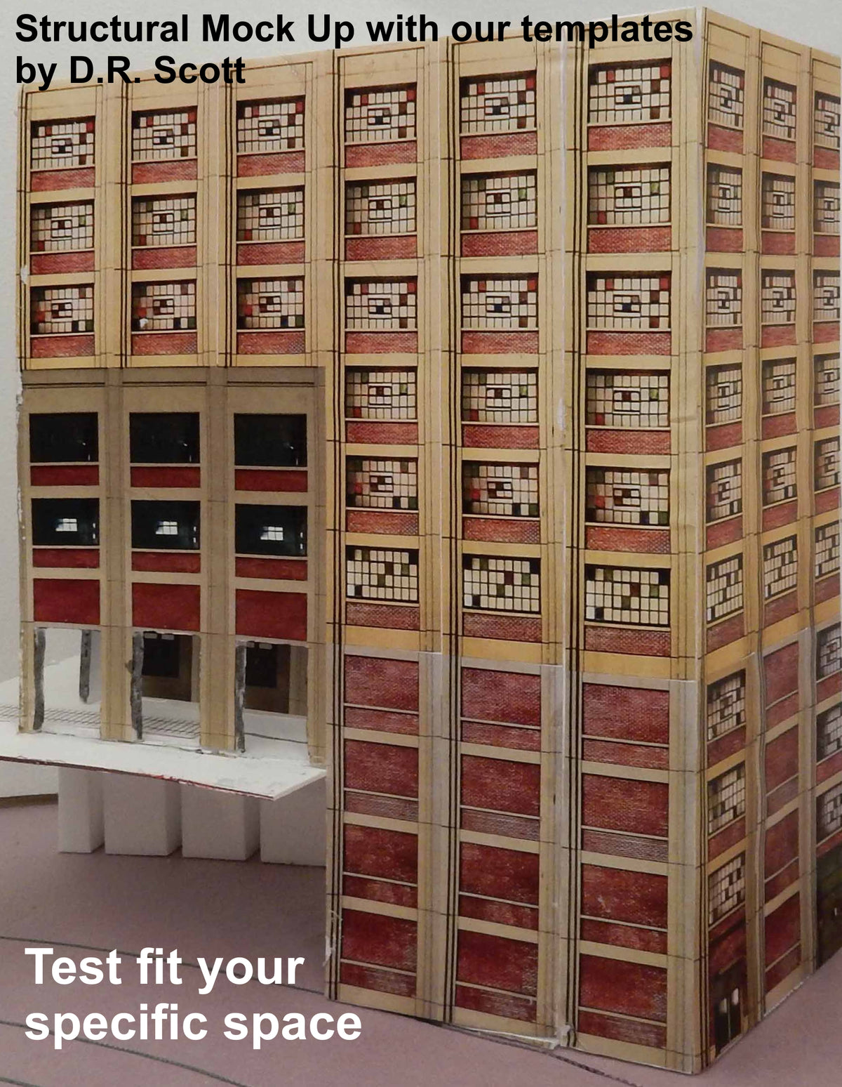 FREE PLANNING TEMPLATES - N Scale Industrial Wall Module Line - ITLA