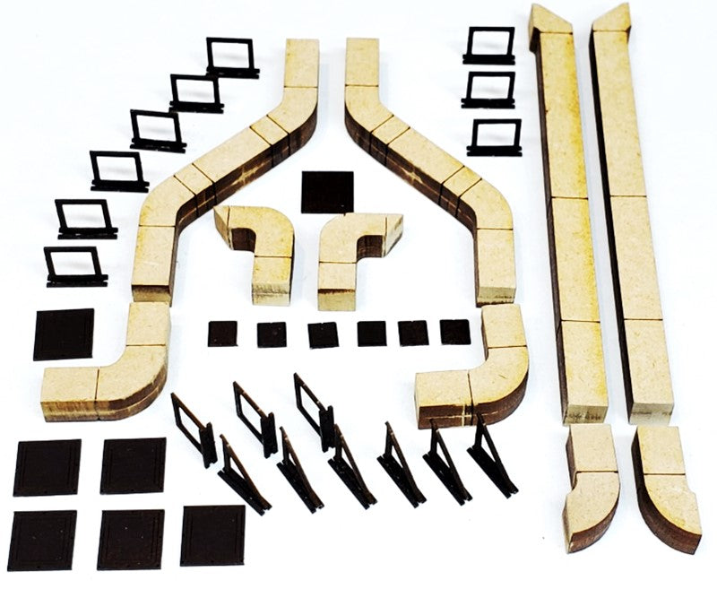 HO Roof / Wall HVAC Ducting - ITLA