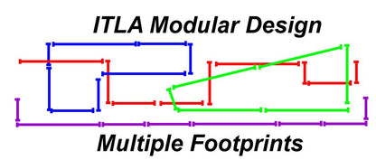 N Scale "Allstate Machine" Kit - Shown in its "Shallow Relief/Flat" footprints - ITLA