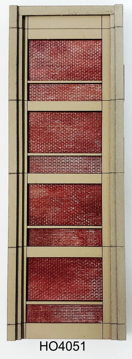 HO Scale Industrial Wall Modules - ITLA