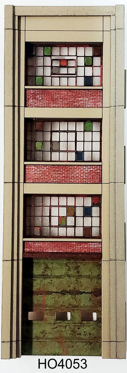 HO Scale Industrial Wall Modules - ITLA