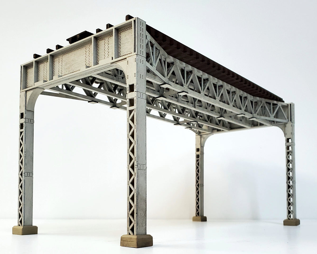 HO/N - 7 Piece Elevated Railway "Superkit" Bundle - ITLA