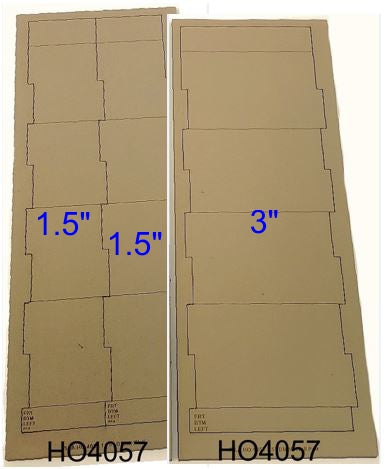 HO Scale Industrial Wall Modules - ITLA