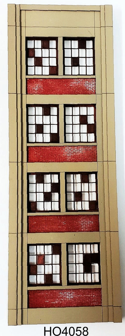 HO Scale Industrial Wall Modules - ITLA