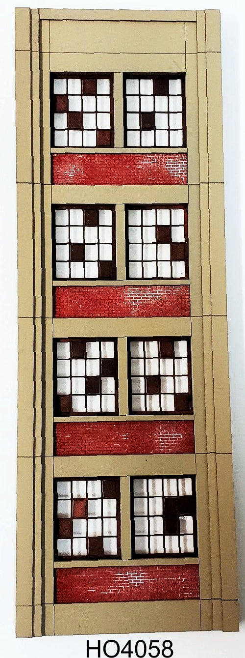 HO Scale Industrial Wall Modules - ITLA