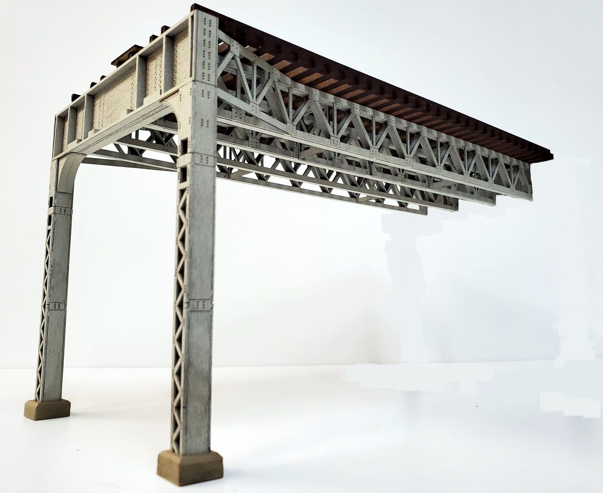 HO "Chicago style" - 2 Track Elevated "Extension" Kit - ITLA