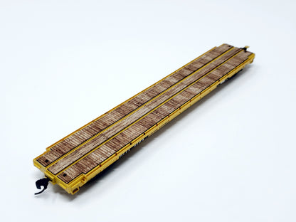 HO Walthers 60ft Pullman-Standard Wood Flat Car Deck - model number 910-5306 - ITLA