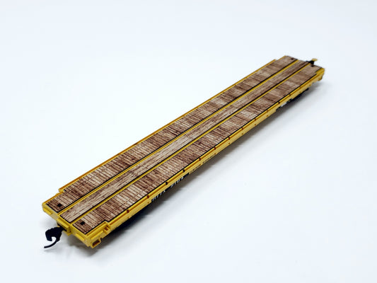 HO Walthers 60ft Pullman-Standard Wood Flat Car Deck - model number 910-5306 - ITLA