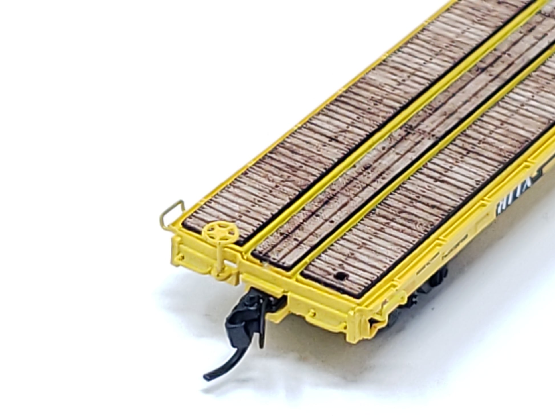 N scale Intermountain 60ft Pullman-Standard Wood Flat Car Deck (Set of 2) - ITLA