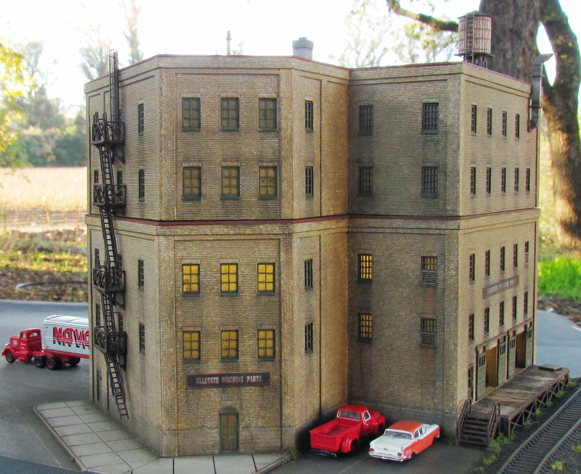 N Scale "Allstate Machine" Kit - WITH 4th & 5th Floor Extension Module - ITLA