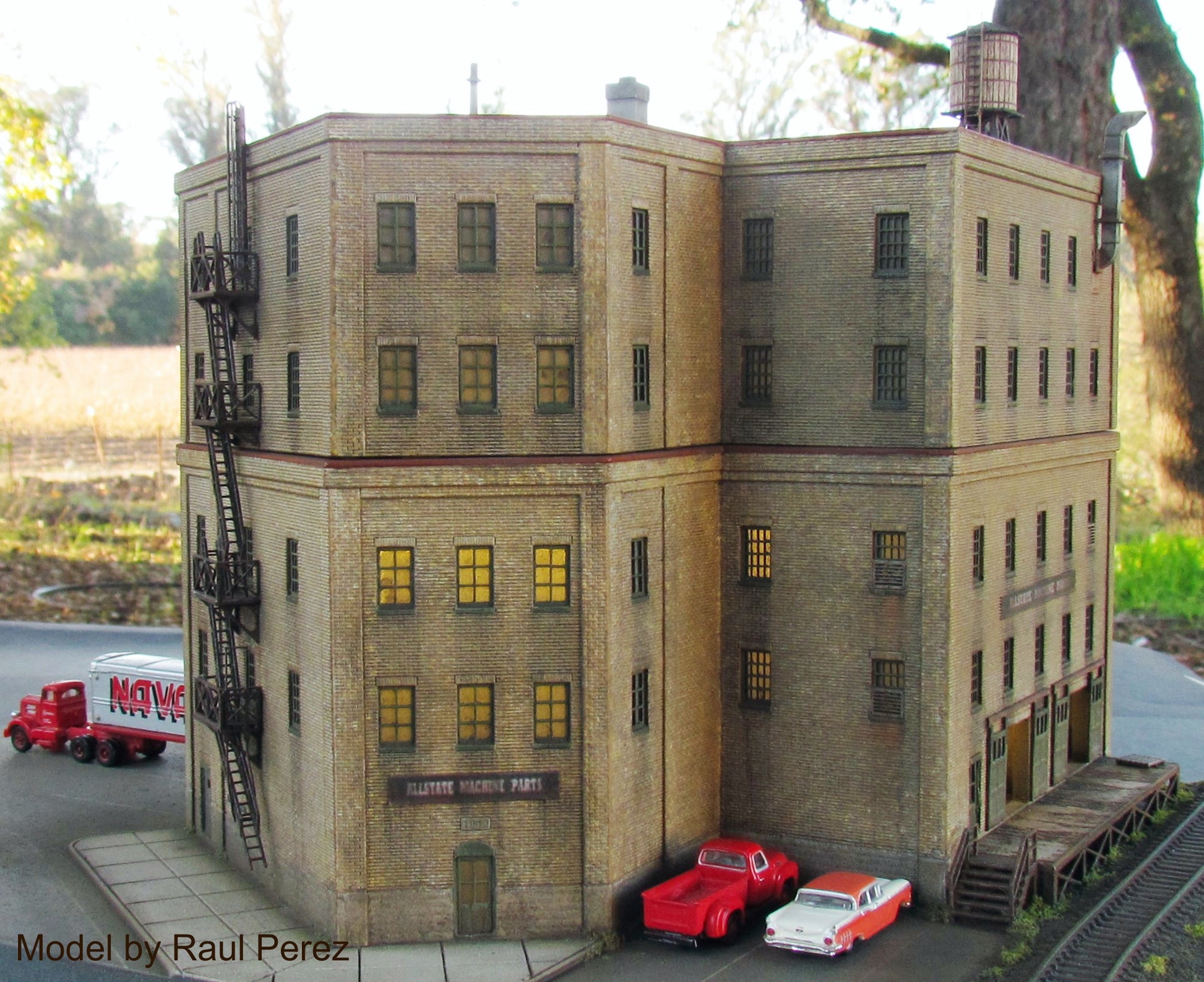 N Scale "Allstate Machine" Kit - WITH 4th & 5th Floor Extension Module - ITLA