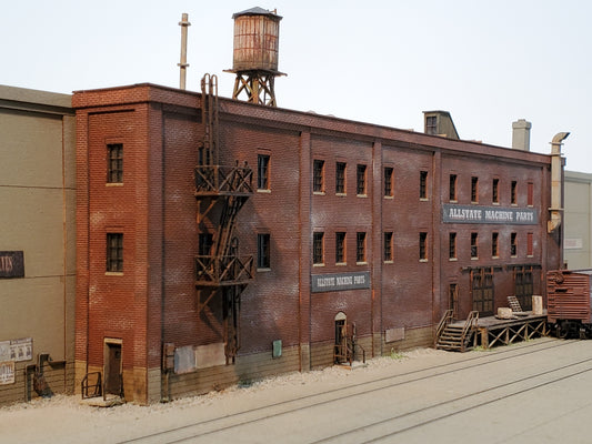 N Scale "Allstate Machine" Kit - Shown in its "Shallow Relief/Flat" footprints - ITLA