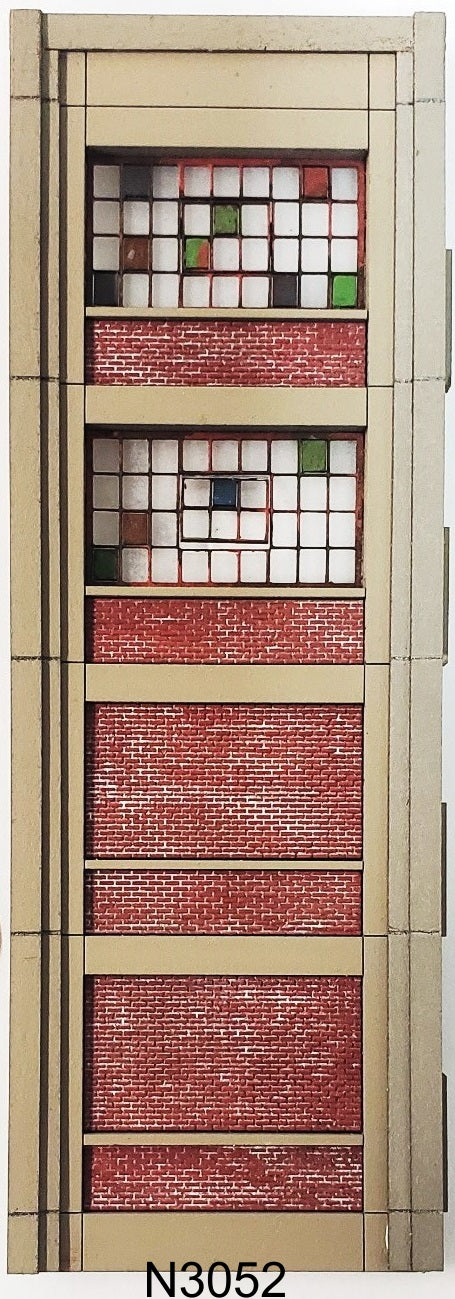 N Scale Industrial Wall Modules - sold in PAIRS - ITLA