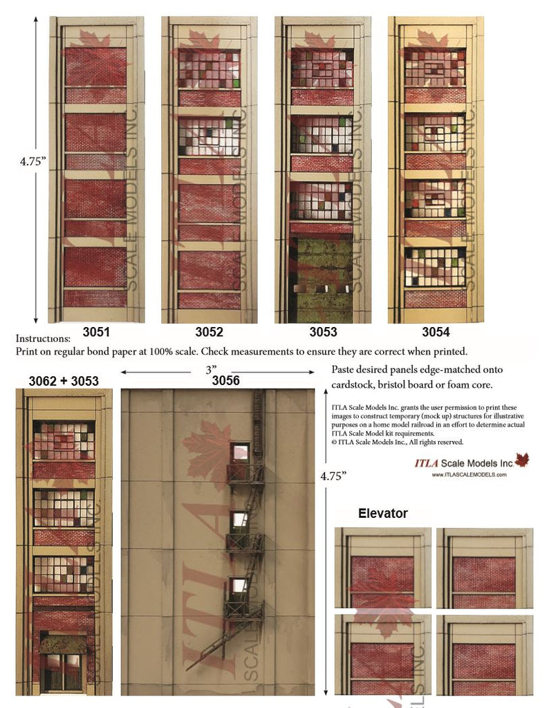 FREE PLANNING TEMPLATES - N Scale Industrial Wall Module Line – ITLA ...