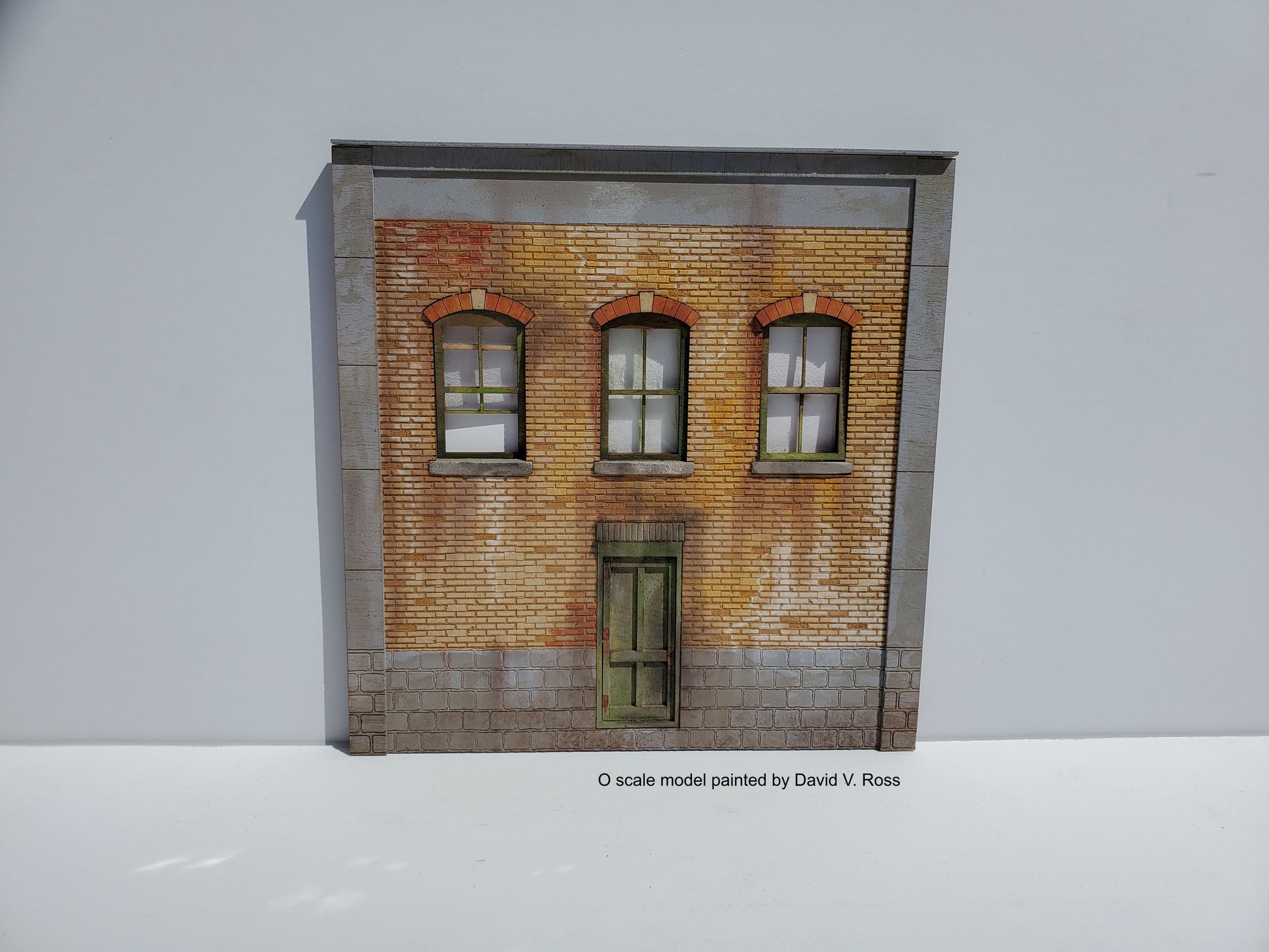 O / On30 Scale - Brick Front Wall Panel - ITLA