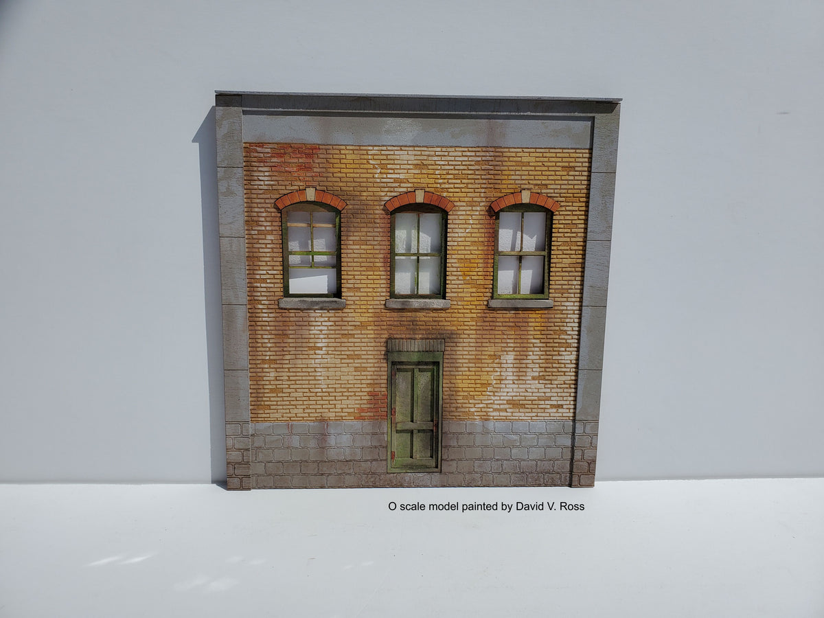 O / On30 Scale - Brick Front Wall Panel - ITLA