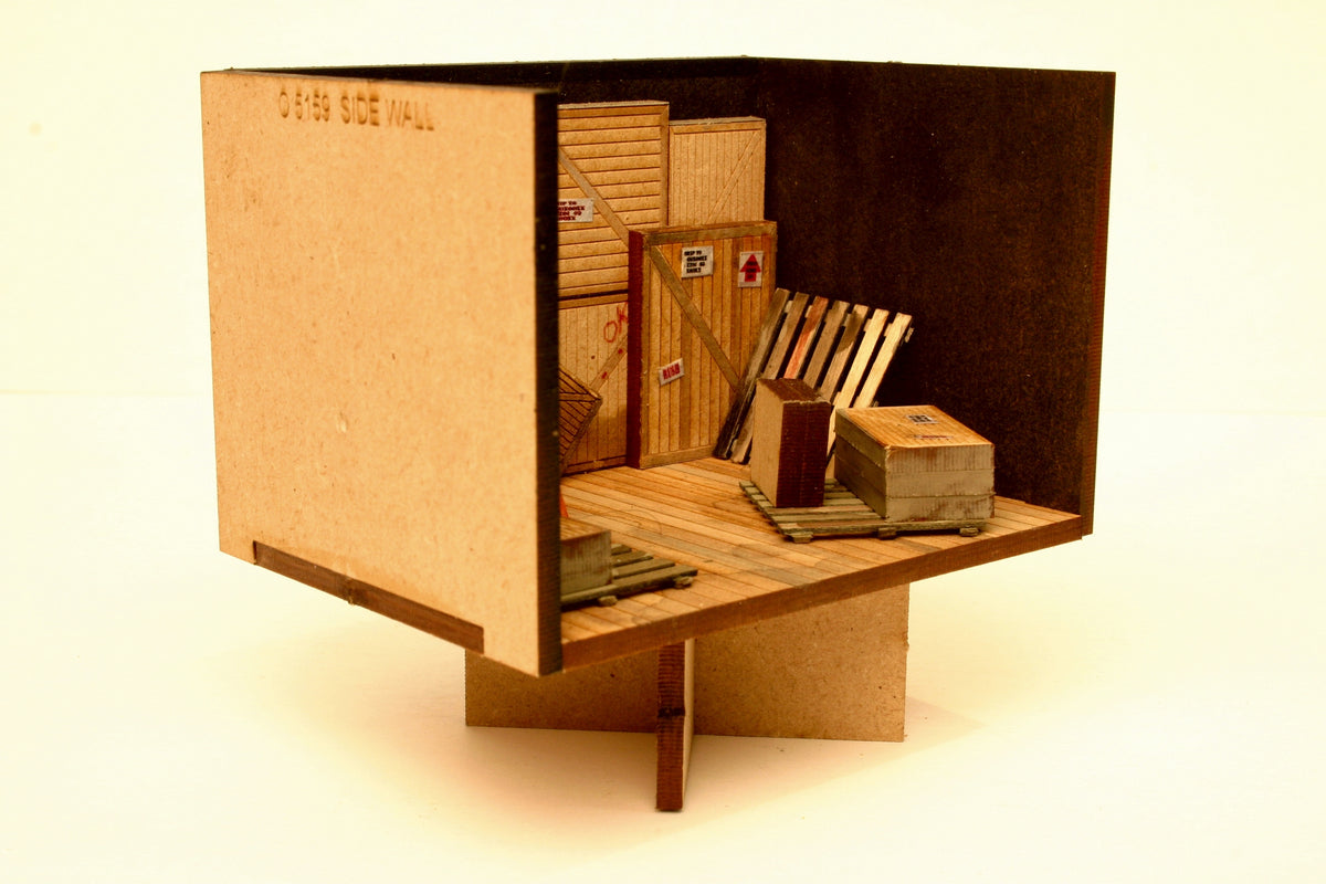 O Scale Loading Dock Interior Kit - ITLA