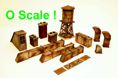 O Scale Roof Top Detail Kit - ITLA