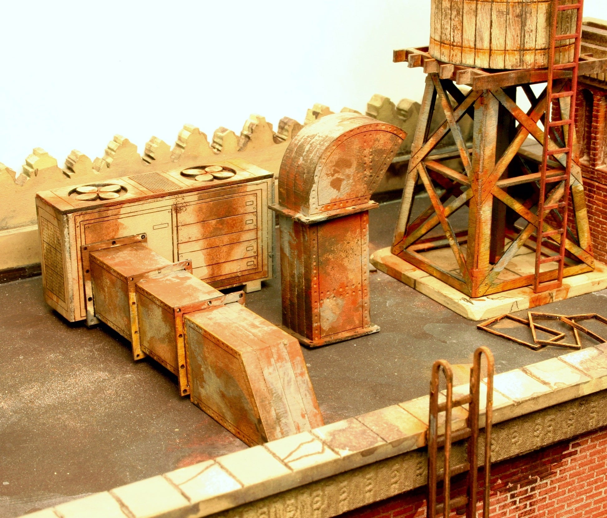 O Scale Roof Top Detail Kit - ITLA