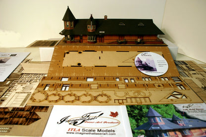 HO Scale Grimsby Station Kit - ITLA