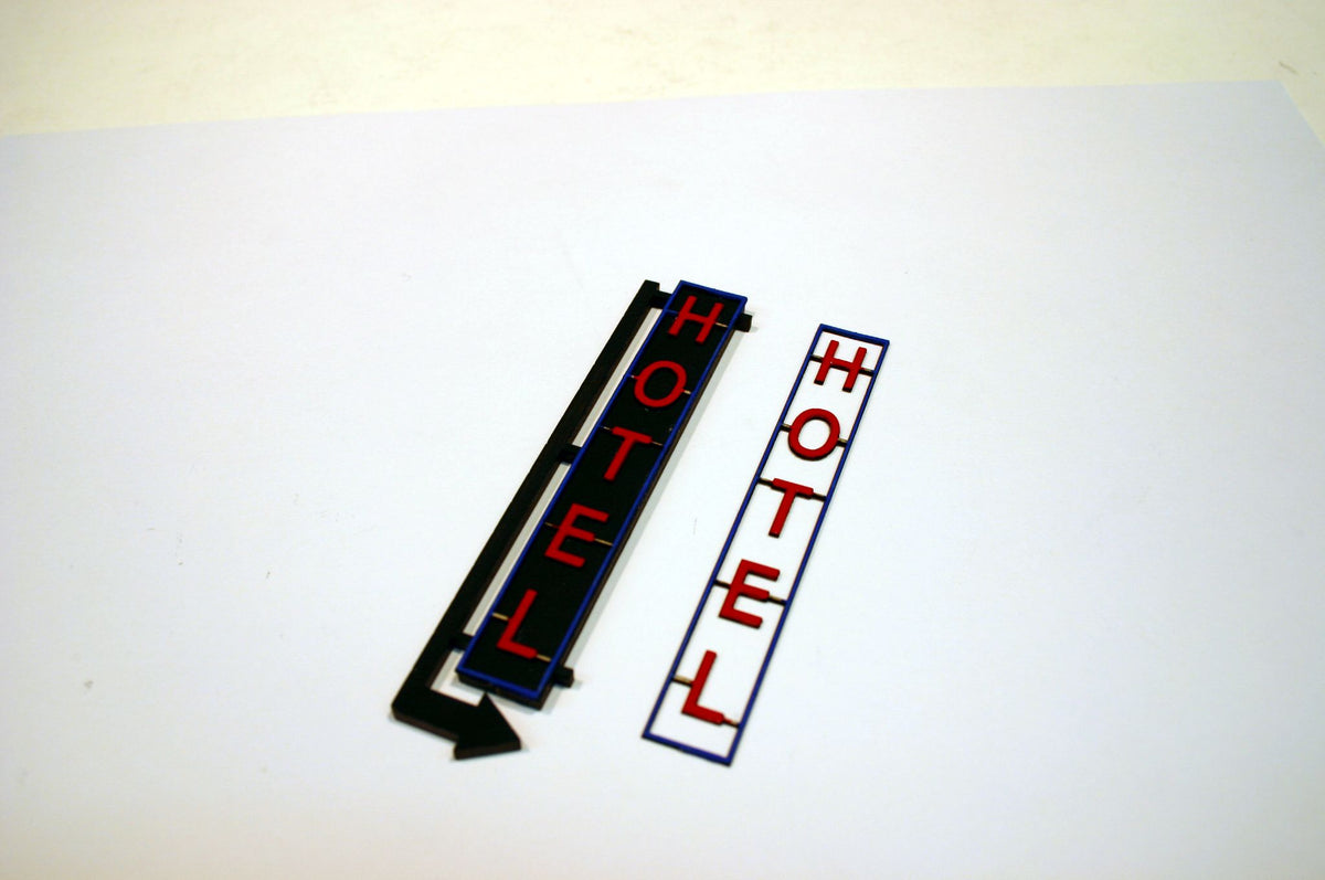 HO Scale Southside Hotel Kit - ITLA
