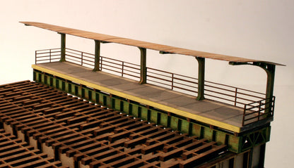 HO "Cantilevered Roof" Station Platform - ITLA