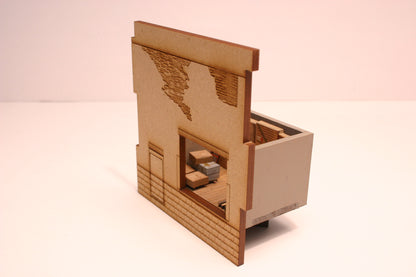 N Scale Loading Dock Interior Kit - TWO Interiors - ITLA