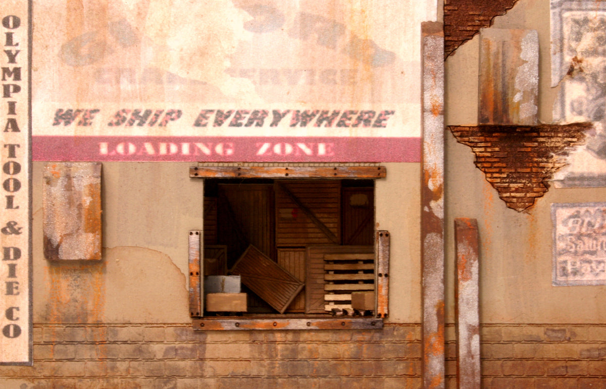 O Scale Loading Dock Interior Kit - ITLA