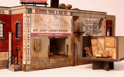 O Scale Loading Dock Interior Kit - ITLA