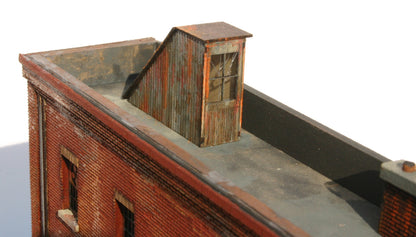 HO Building "D" - Shallow Relief Background Structure - ITLA
