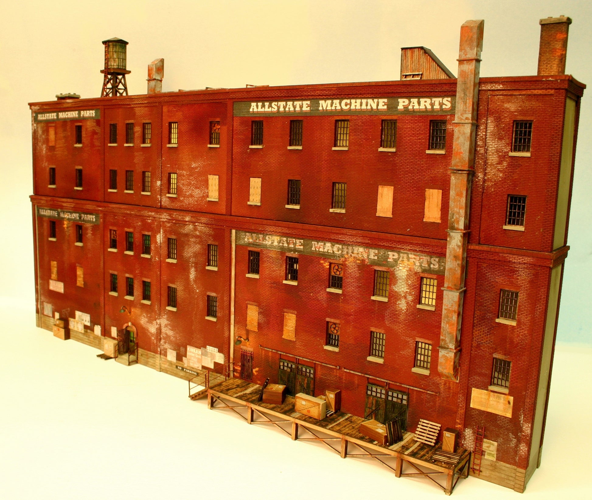 HO Scale Allstate Machine Parts WITH 4th & 5th Floor Extension included - ITLA