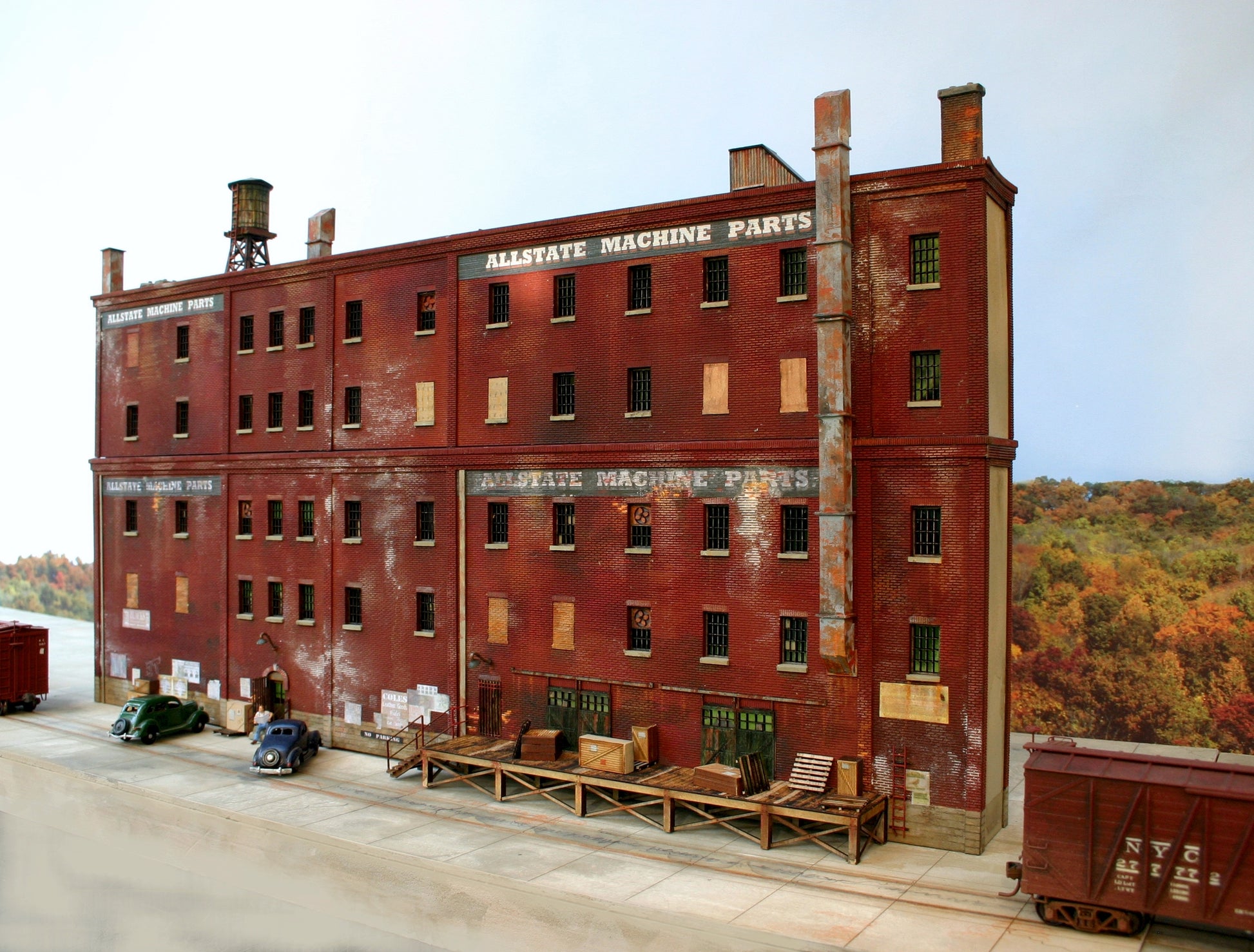 HO Scale Allstate Machine Parts WITH 4th & 5th Floor Extension included - ITLA