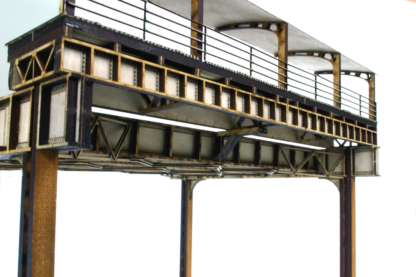 HO "Cantilevered Roof" Station Platform - ITLA